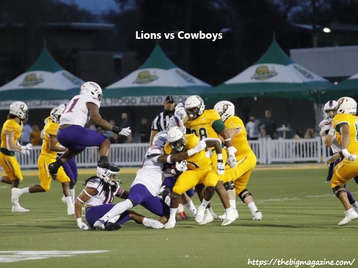 Lions vs Cowboys